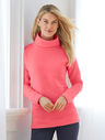 Ottoman Quilted Mockneck Pullover