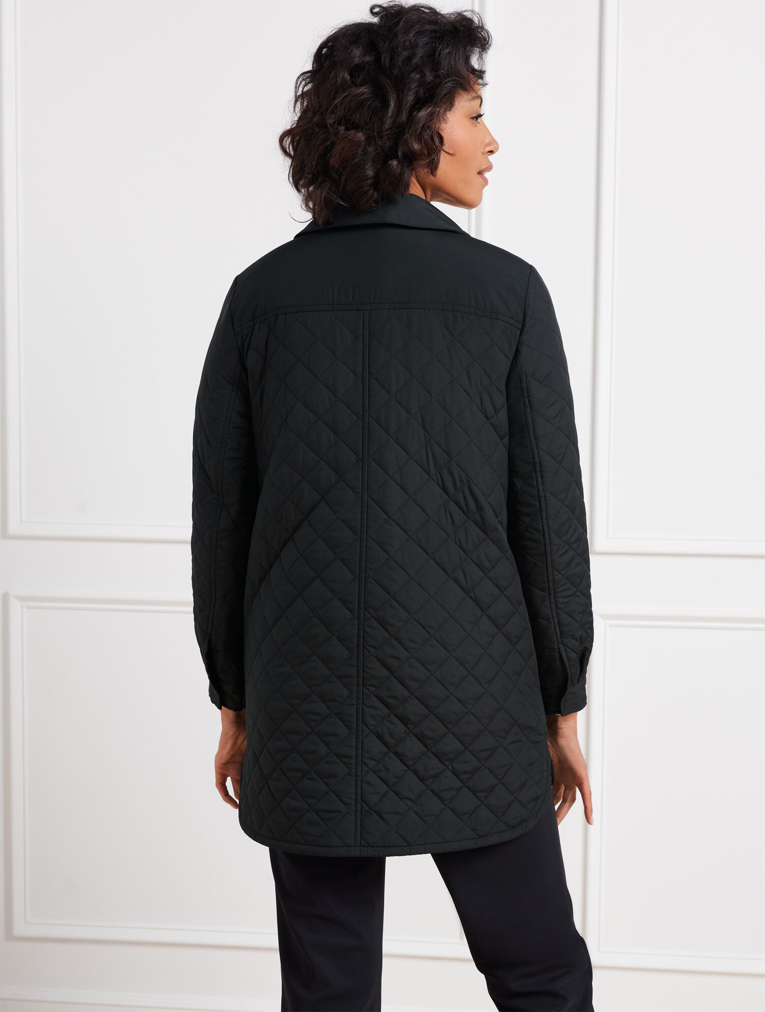 Quilted Shirt Jacket | Talbots