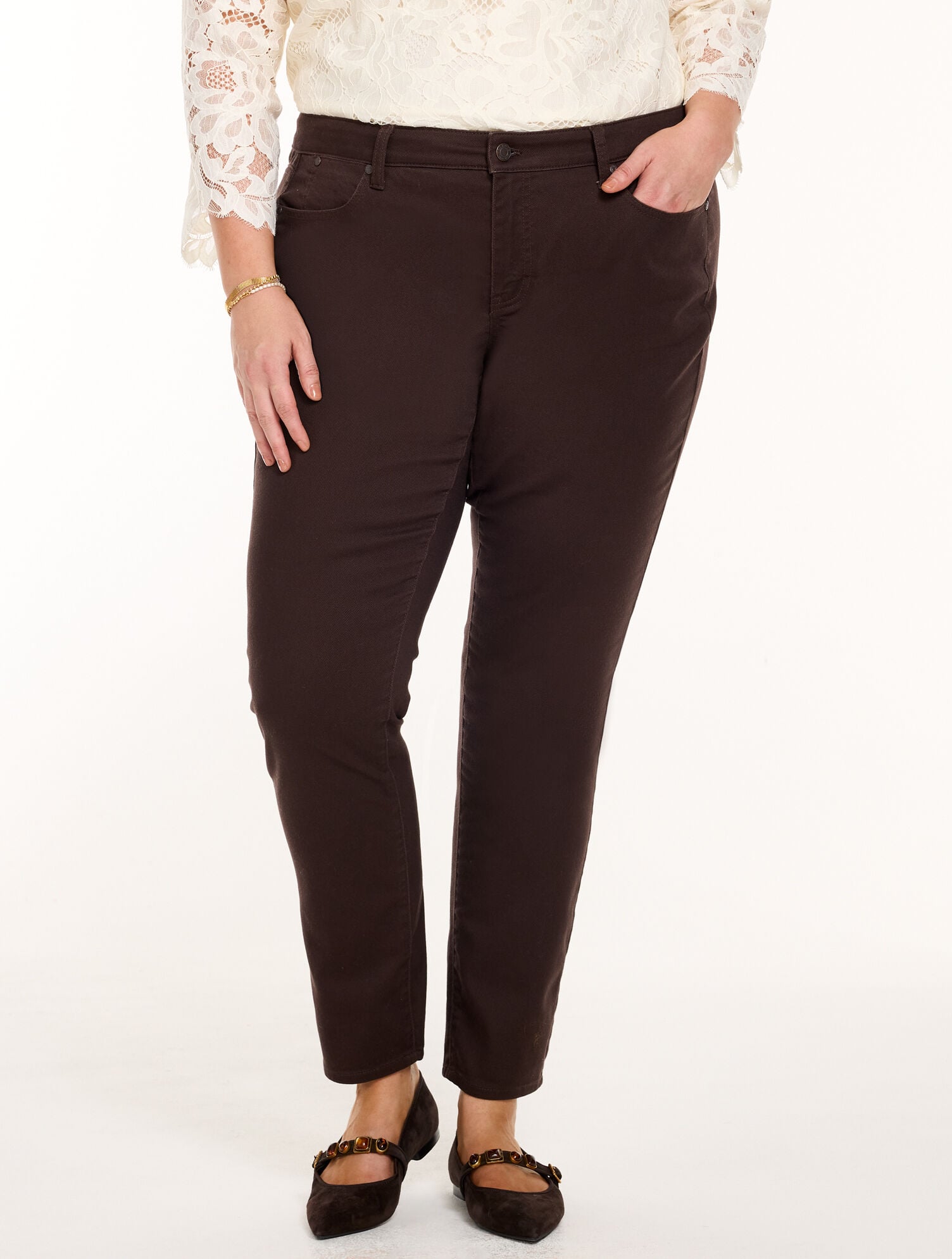Slim Ankle Jeans - Solids
