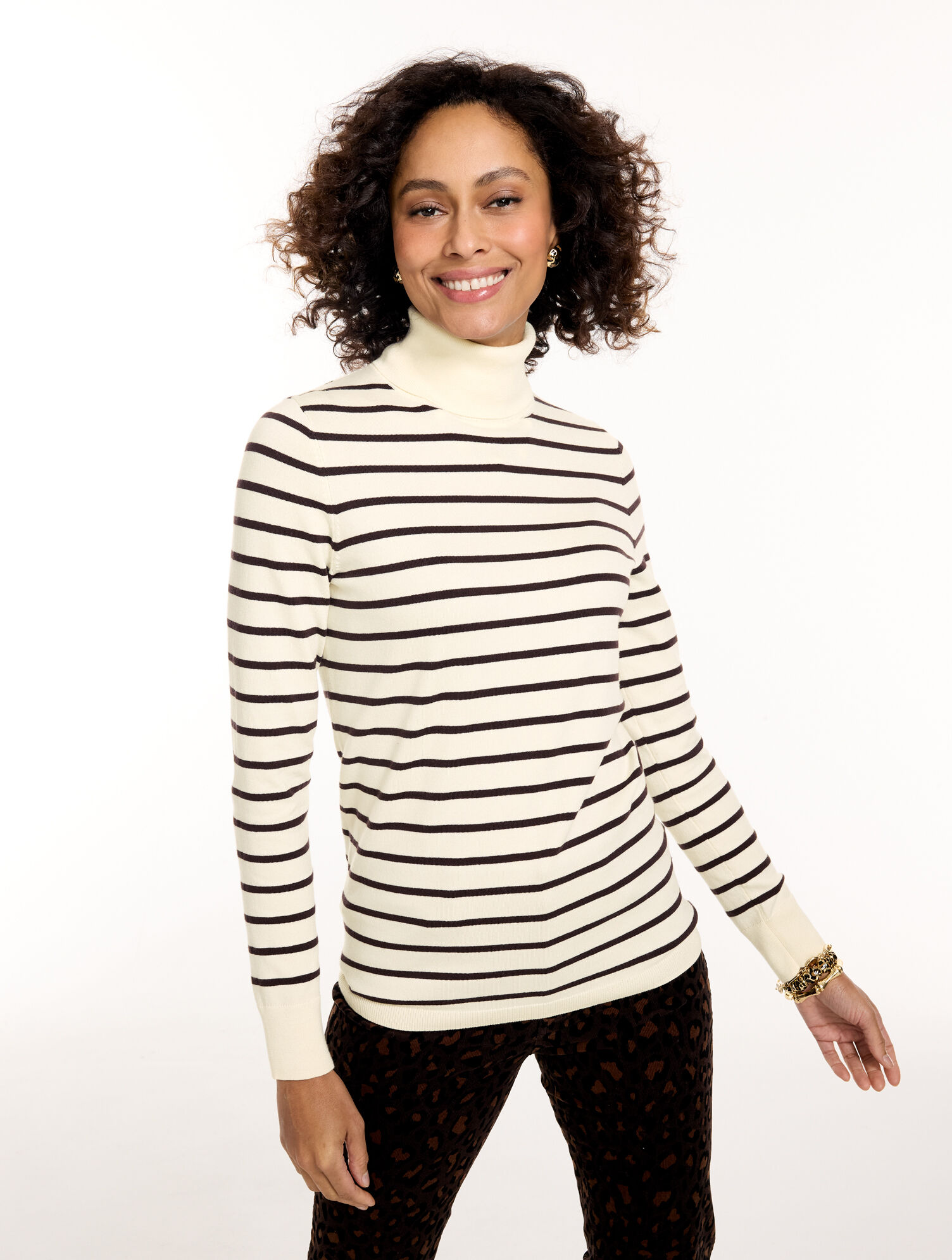 Perfect Turtleneck - Stripe