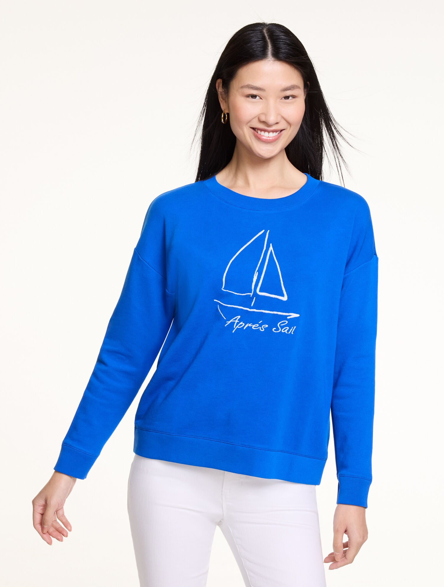 French Terry Sweatshirt - Apr&egrave;s Sail