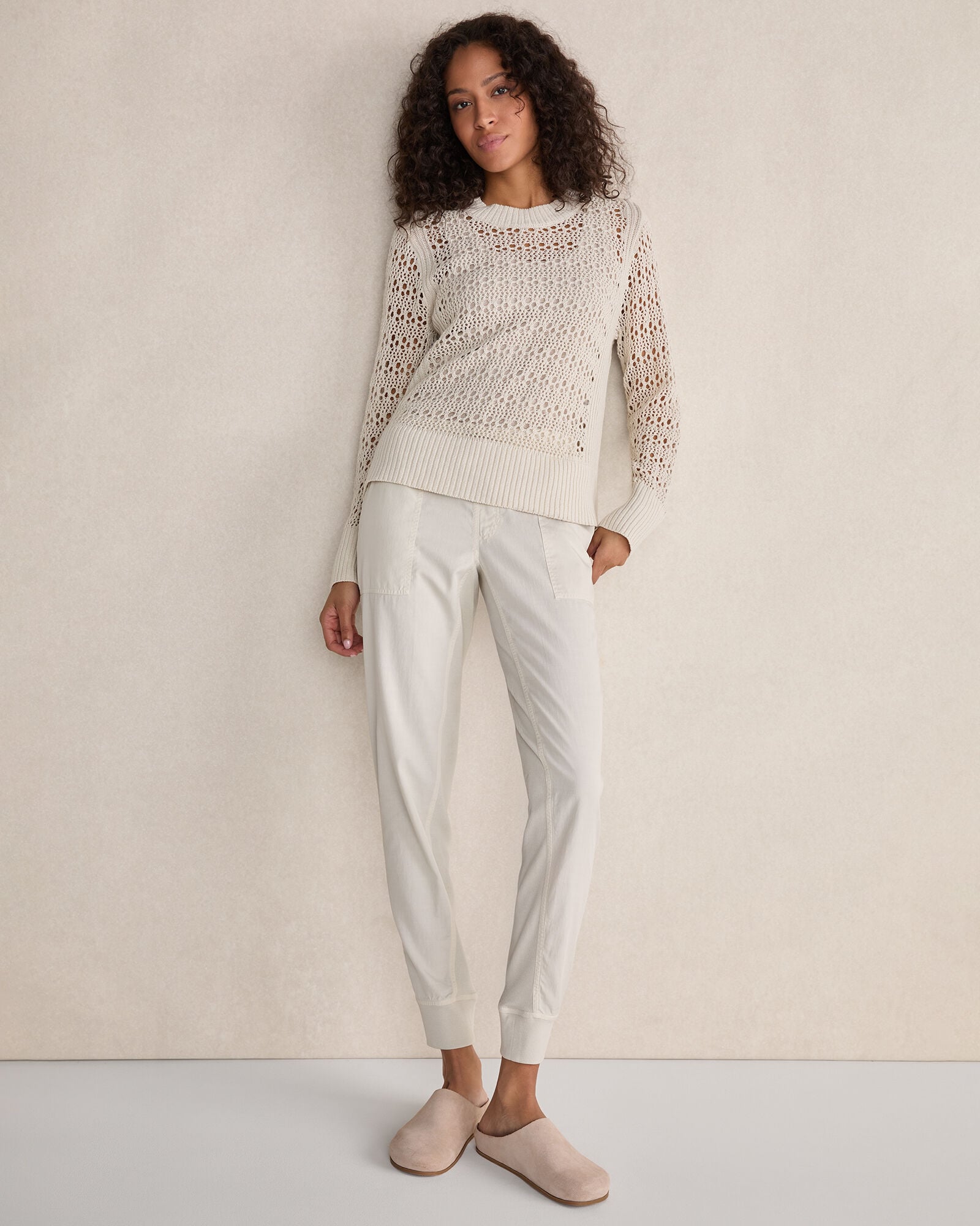 Twill Joggers