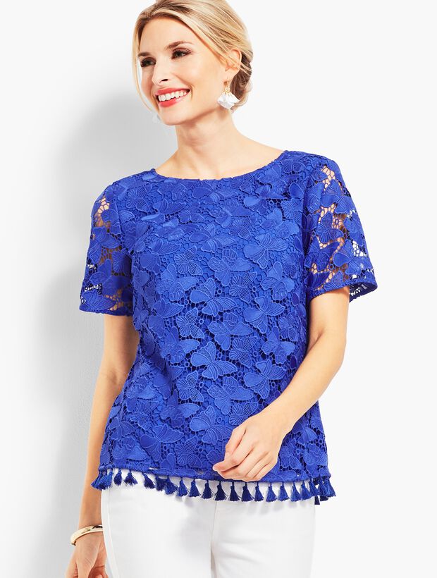 Tassel-Hem Top