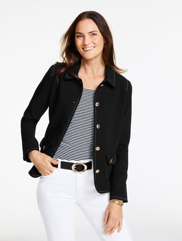 Polished Textured Jacket
