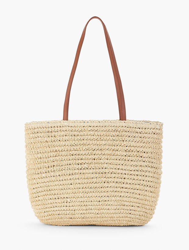 Paper Straw Tote Bag
