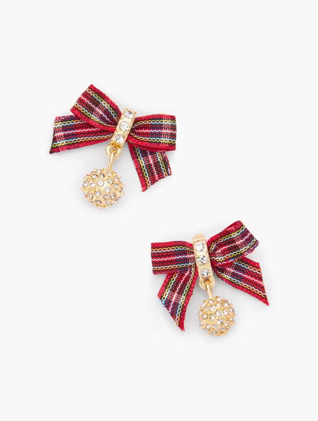 Plaid Tidings Earrings