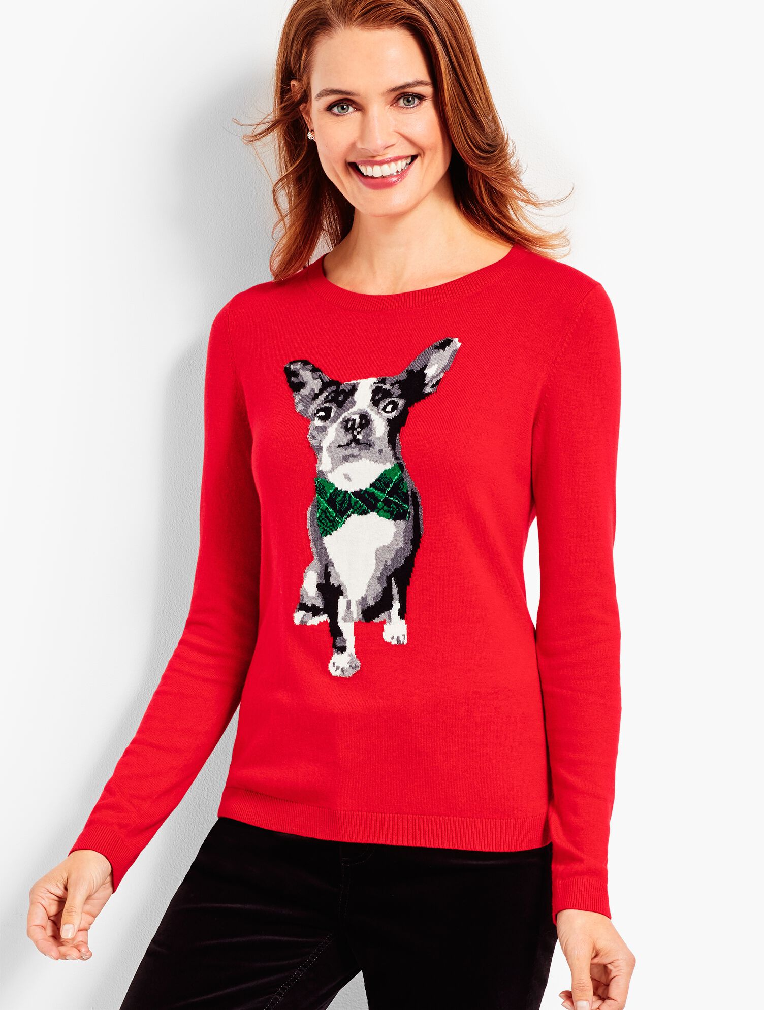 Tartan Terrier Sweater Talbots