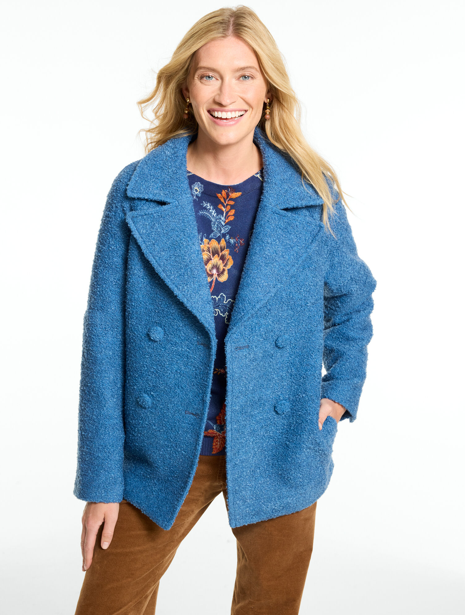 Cozy Boucl&eacute; Coat