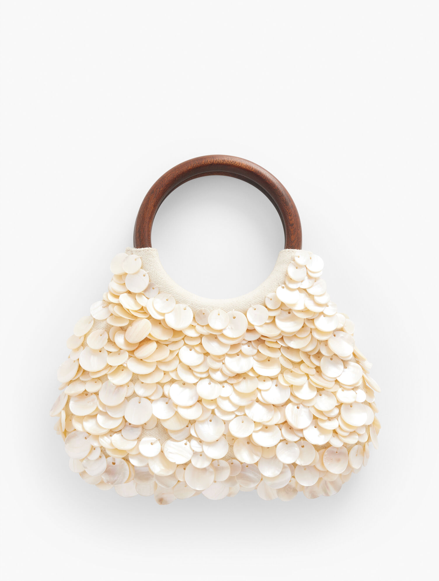 Shell Paillette Occasion Bag