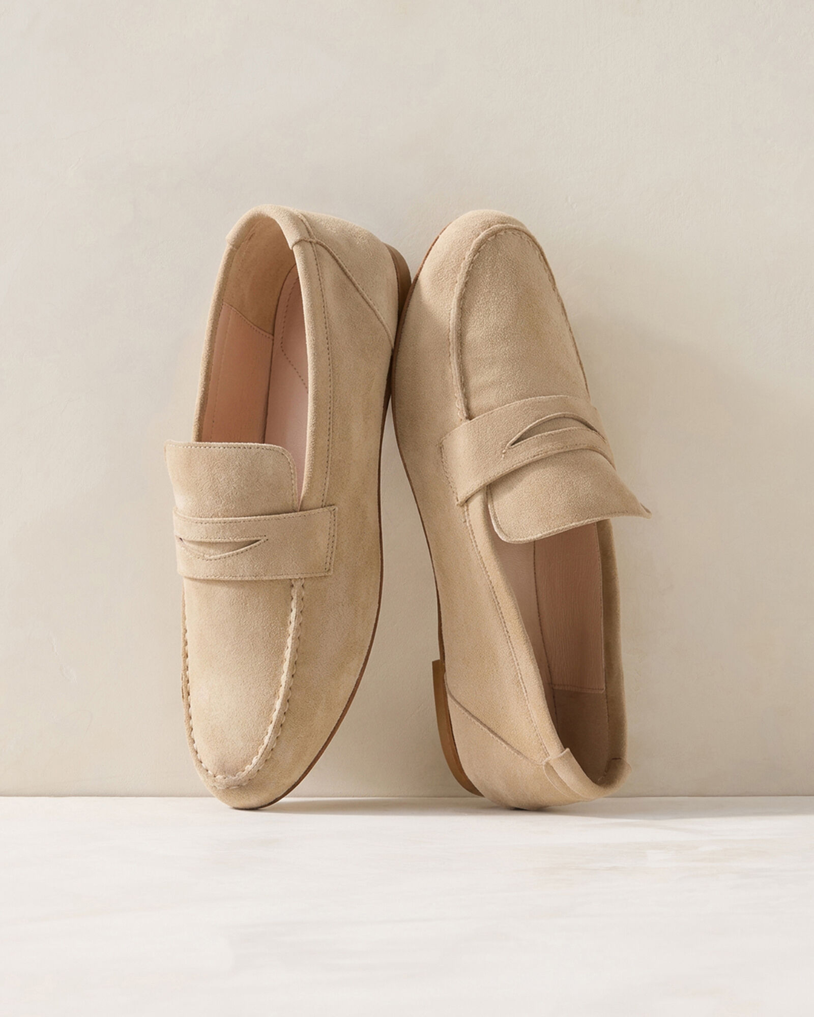 Italian Suede Loafers