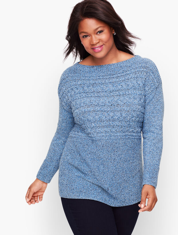 Horizontal Cable Sweater