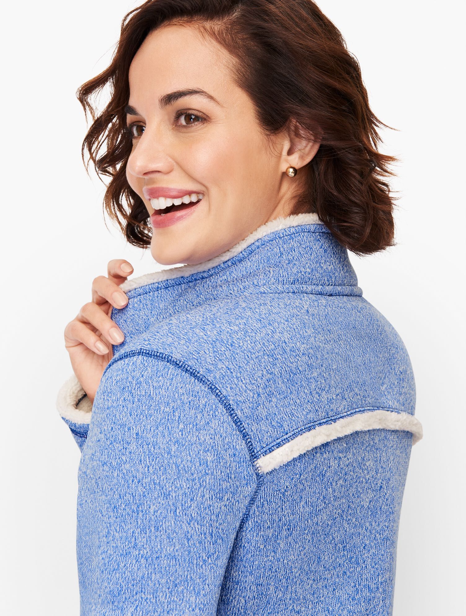 Sherpa Yoke Trim Jacket