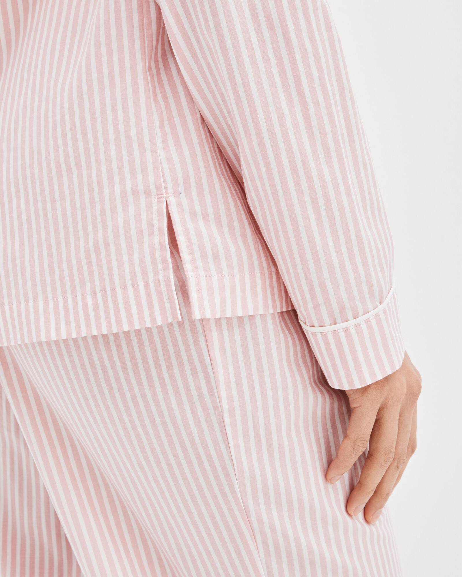SILENT MORNING WOVEN TOP