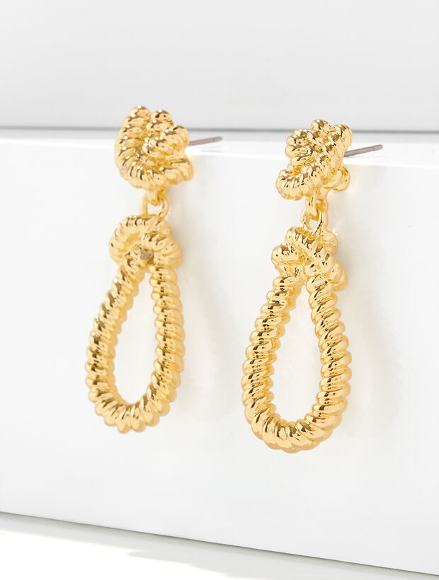 Nautical Knots Drop Earrings