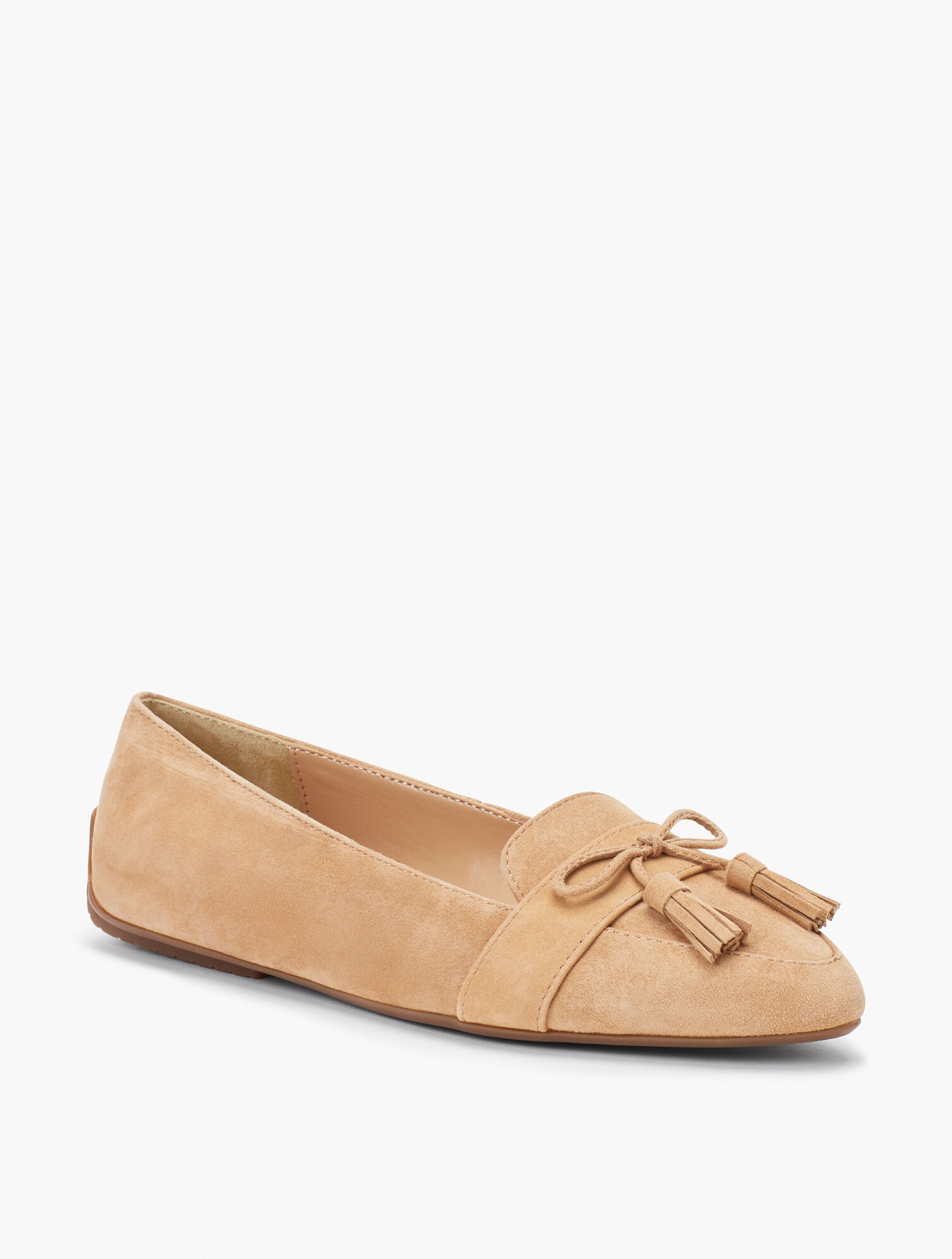 Francesca Driving Flats - Suede