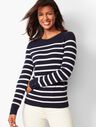 Cashmere Crewneck Sweater - Stripe