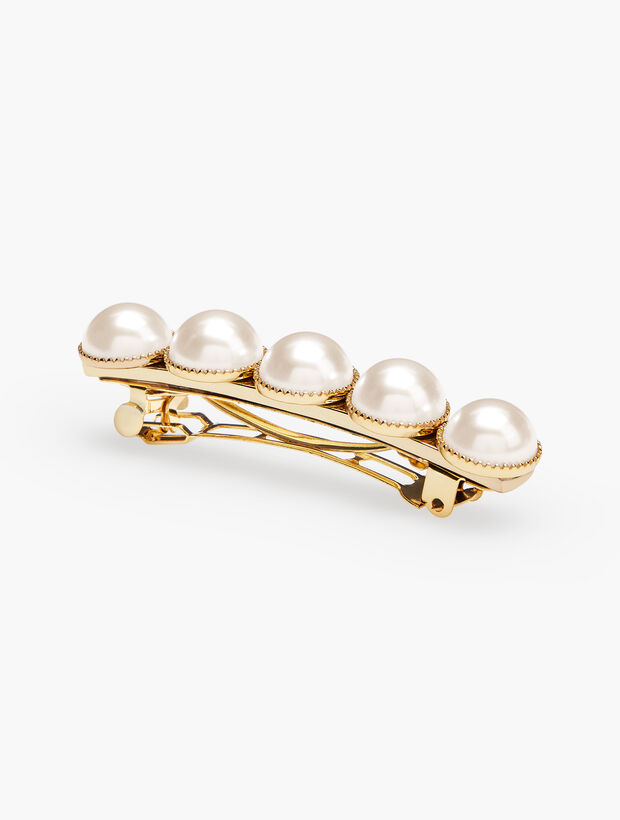 Classic Pearl Barrette