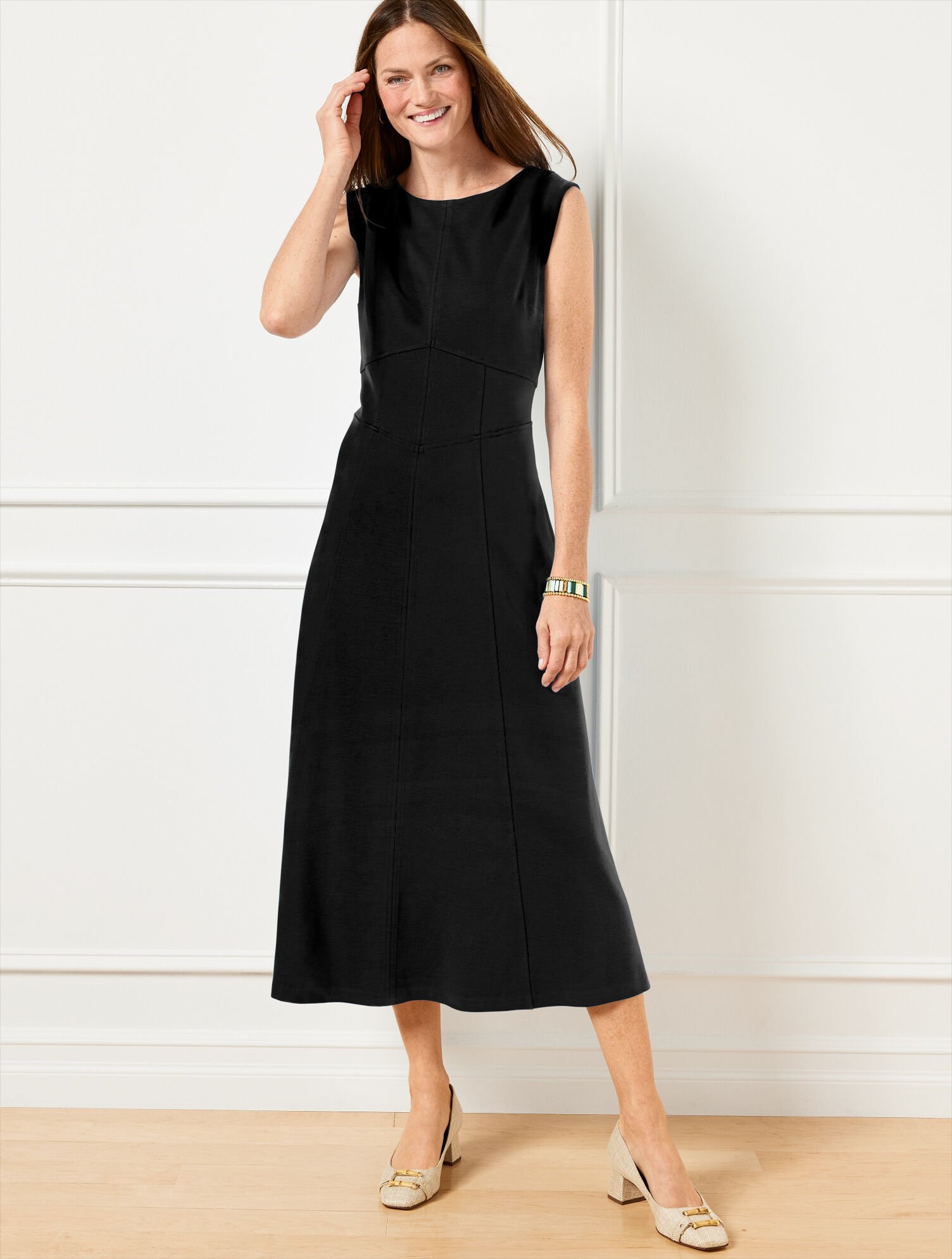Ponte Midi Dress
