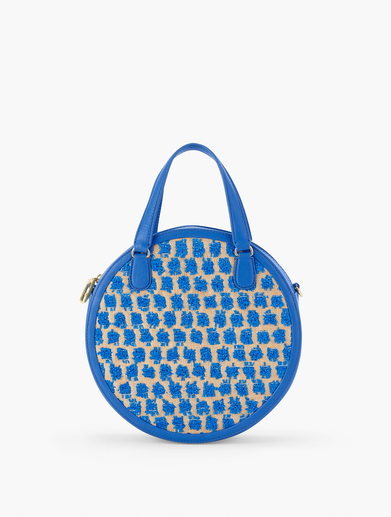 Round Raffia Handbag