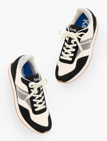 Keds Rena Dalmata Nylon Suede Sneakers