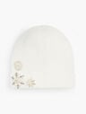 Snowflake Embellished Hat