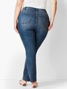 Plus Size High-Rise Straight-Leg Jeans - Baxter Wash