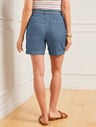 Belted Shorts - Chambray