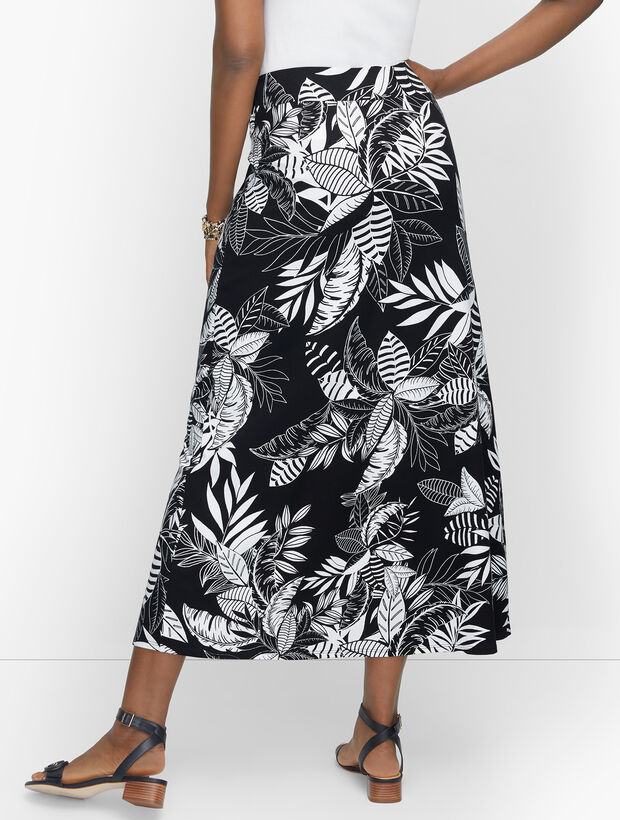 Jersey Knit Maxi Skirt