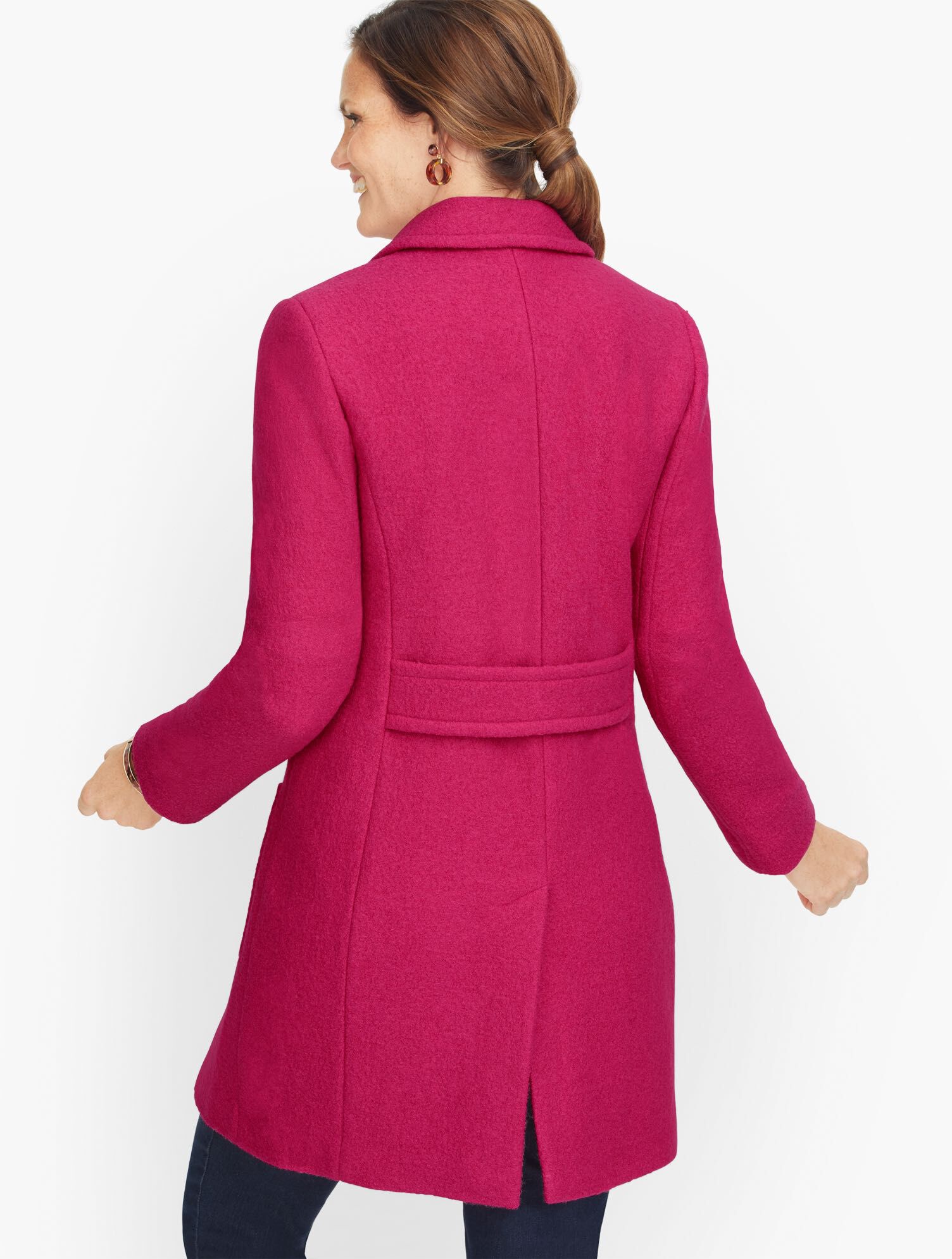 Boiled Wool Coat | Talbots