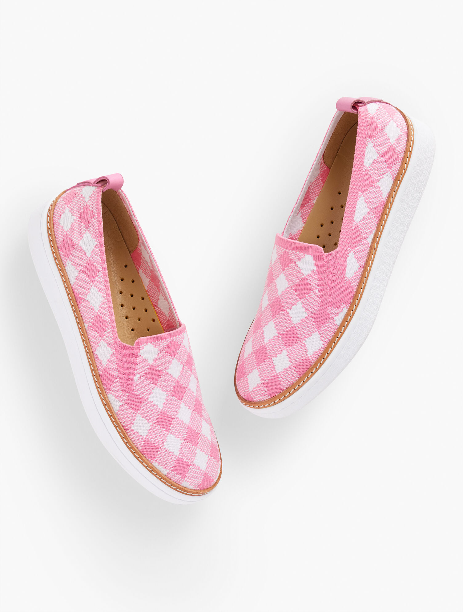 Brittany Knit Sneakers - Gingham | Talbots