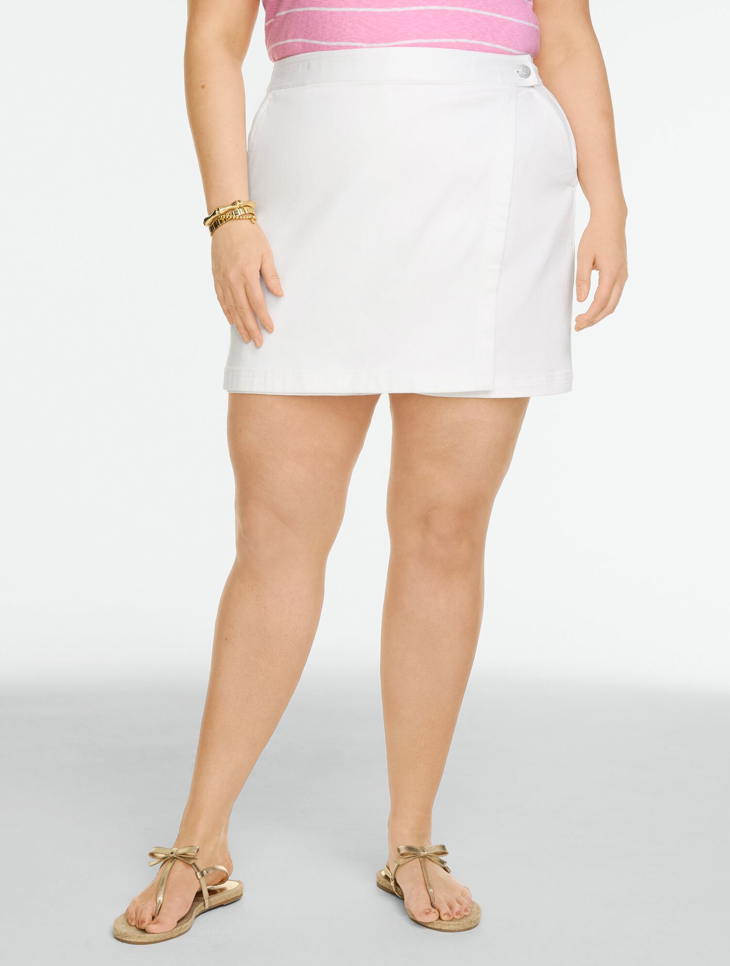 Lightweight Denim Skort