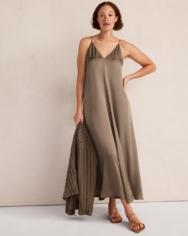 Women's Brown Sleeveless Dresses & Skirts | Talbots Women's Brown Sleeveless Dresses & Skirts | Talbots