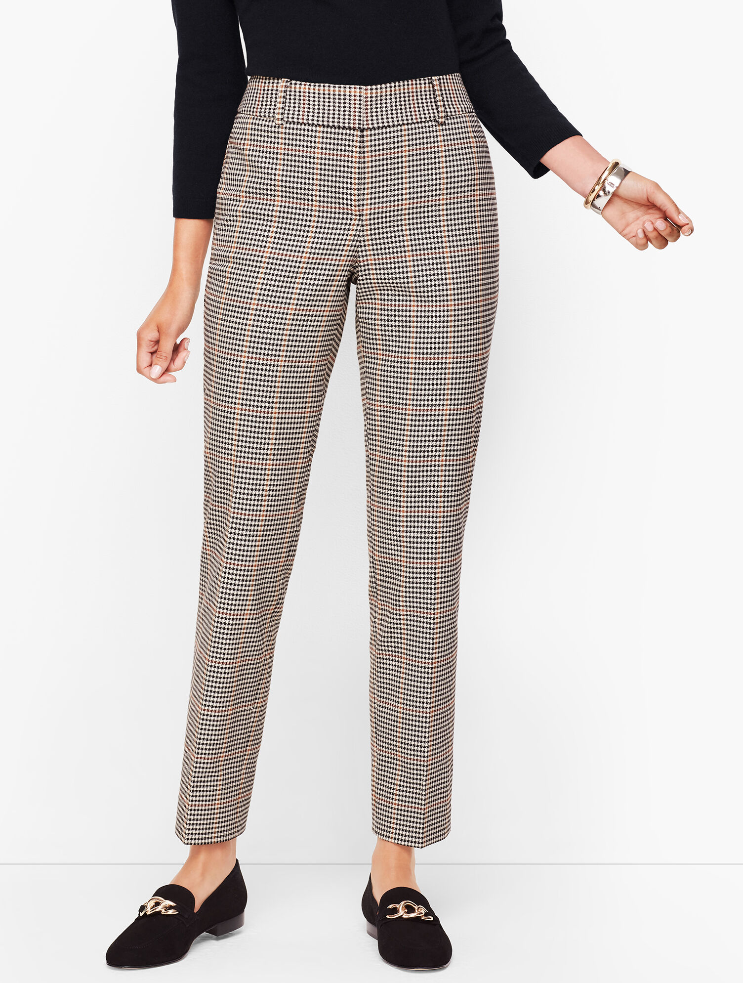 Talbots Hampshire Ankle Pants - Curvy Fit - Solid