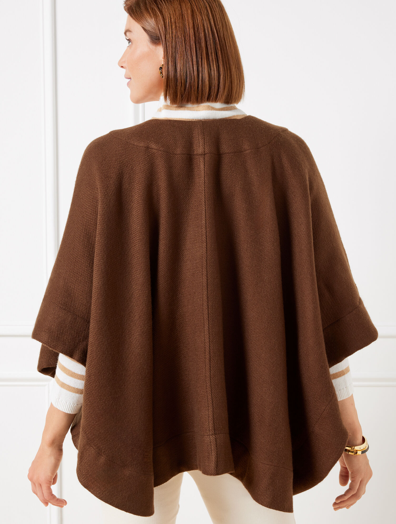 Talbots Ruanas Woven Ruana | Talbots