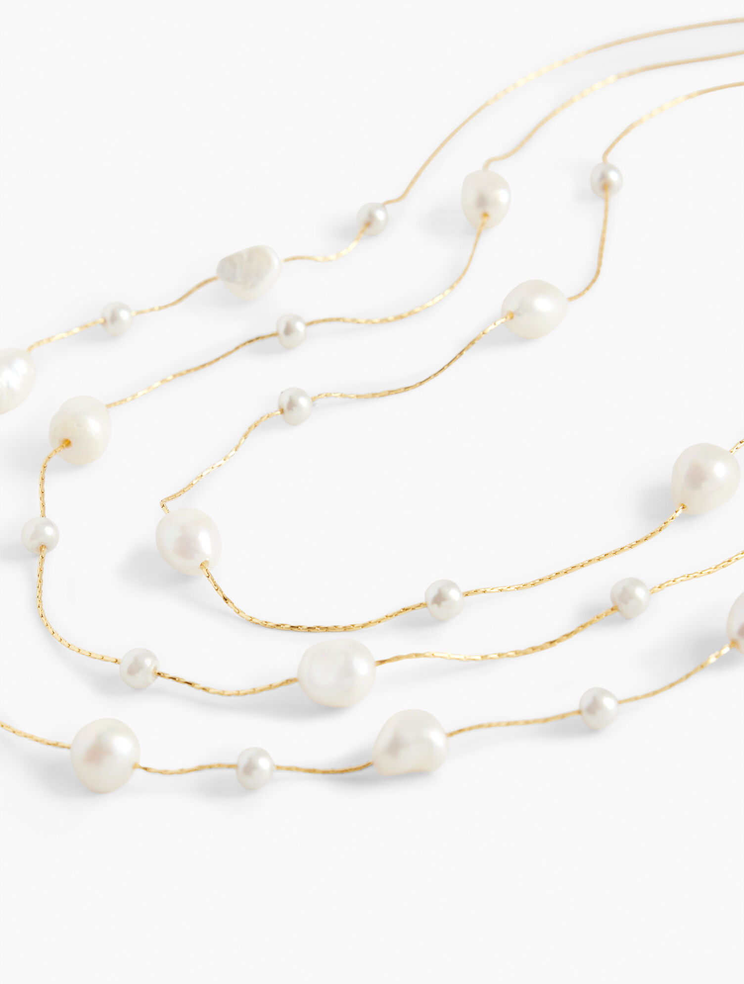 Classic Pearl Illusion Necklace Talbots