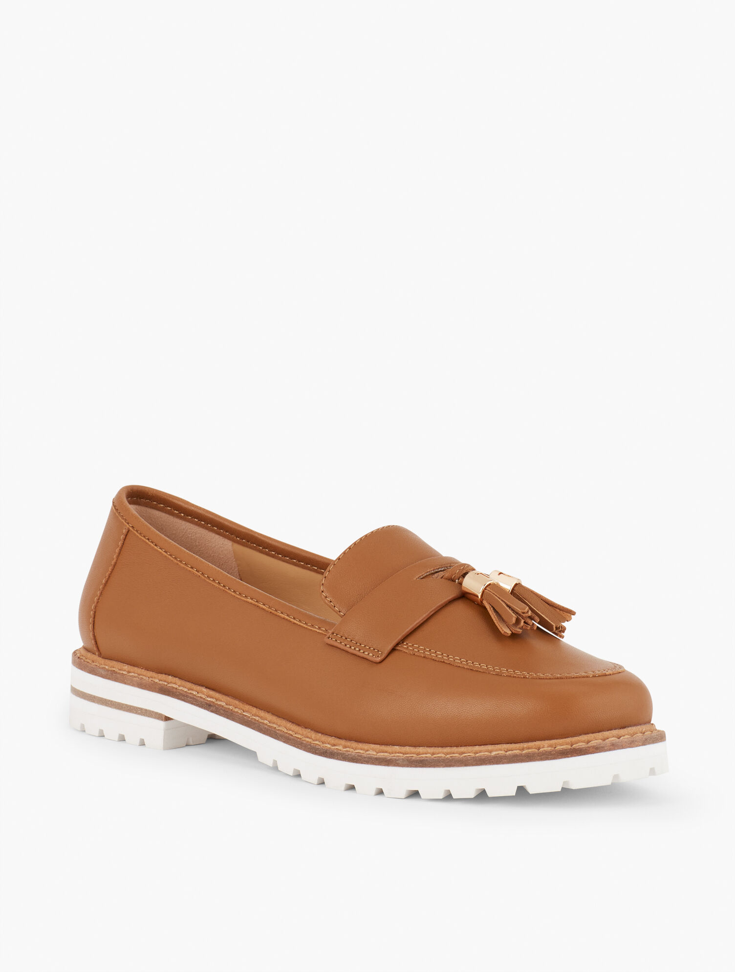 Laura Tasseled Soft Nappa Loafers
