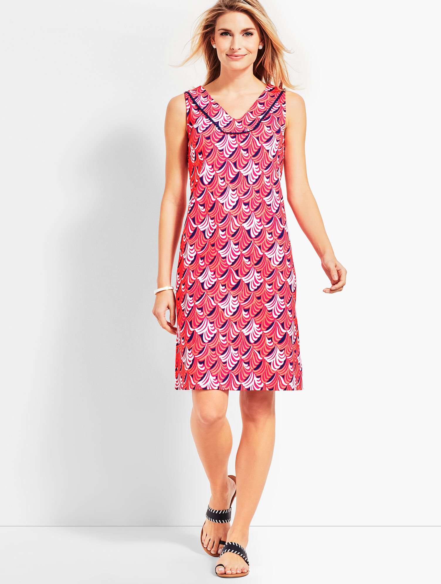 Whimsical Waves Shift Dress
