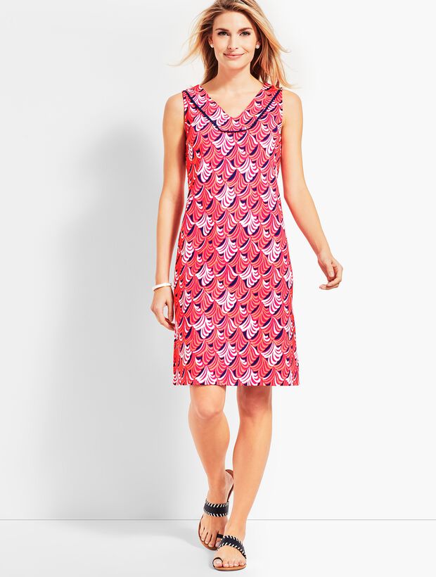 Whimsical Waves Shift Dress