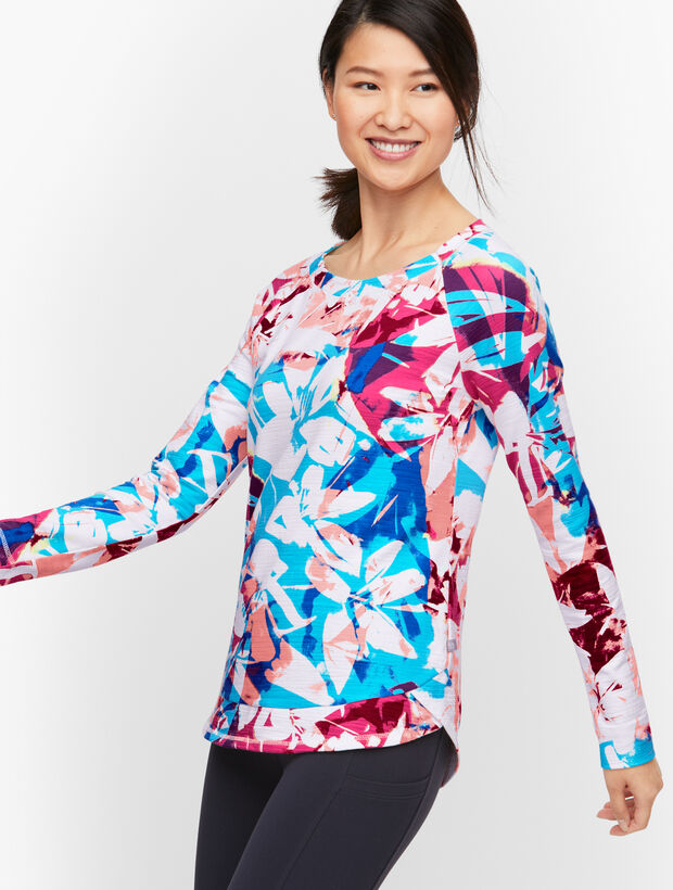 Cozy Crush Sweatshirt - Brushed Floral