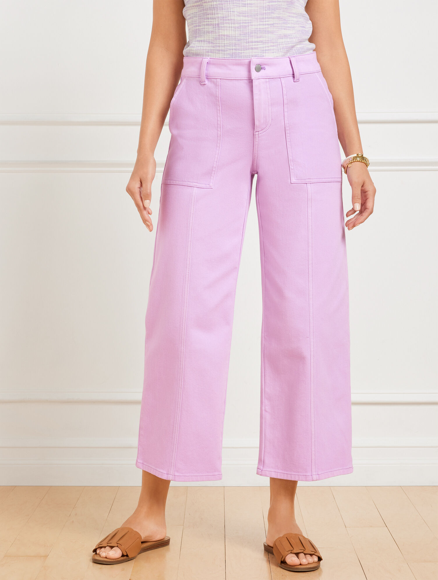Wide Crop Jeans - image 2