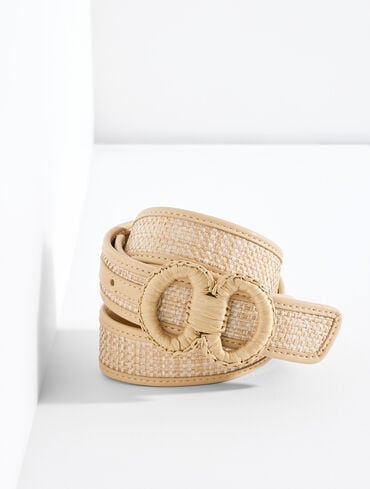 Raffia Belt