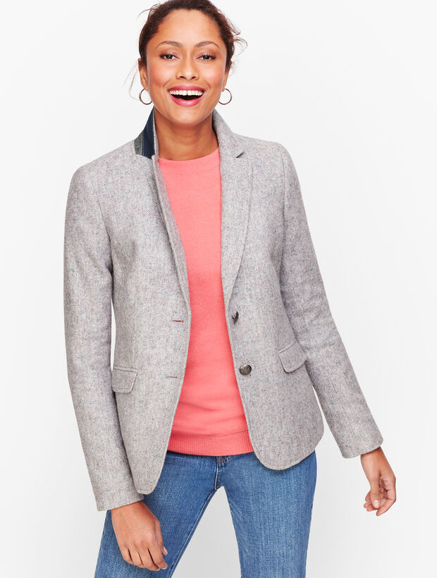 Shetland Wool Blazer - Donegal