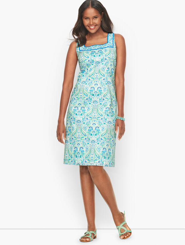 Shift Dress - Exuberant Paisley