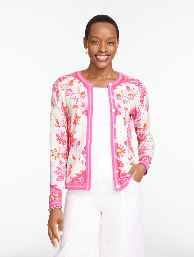 Charming Cardigan - Paradise Garden