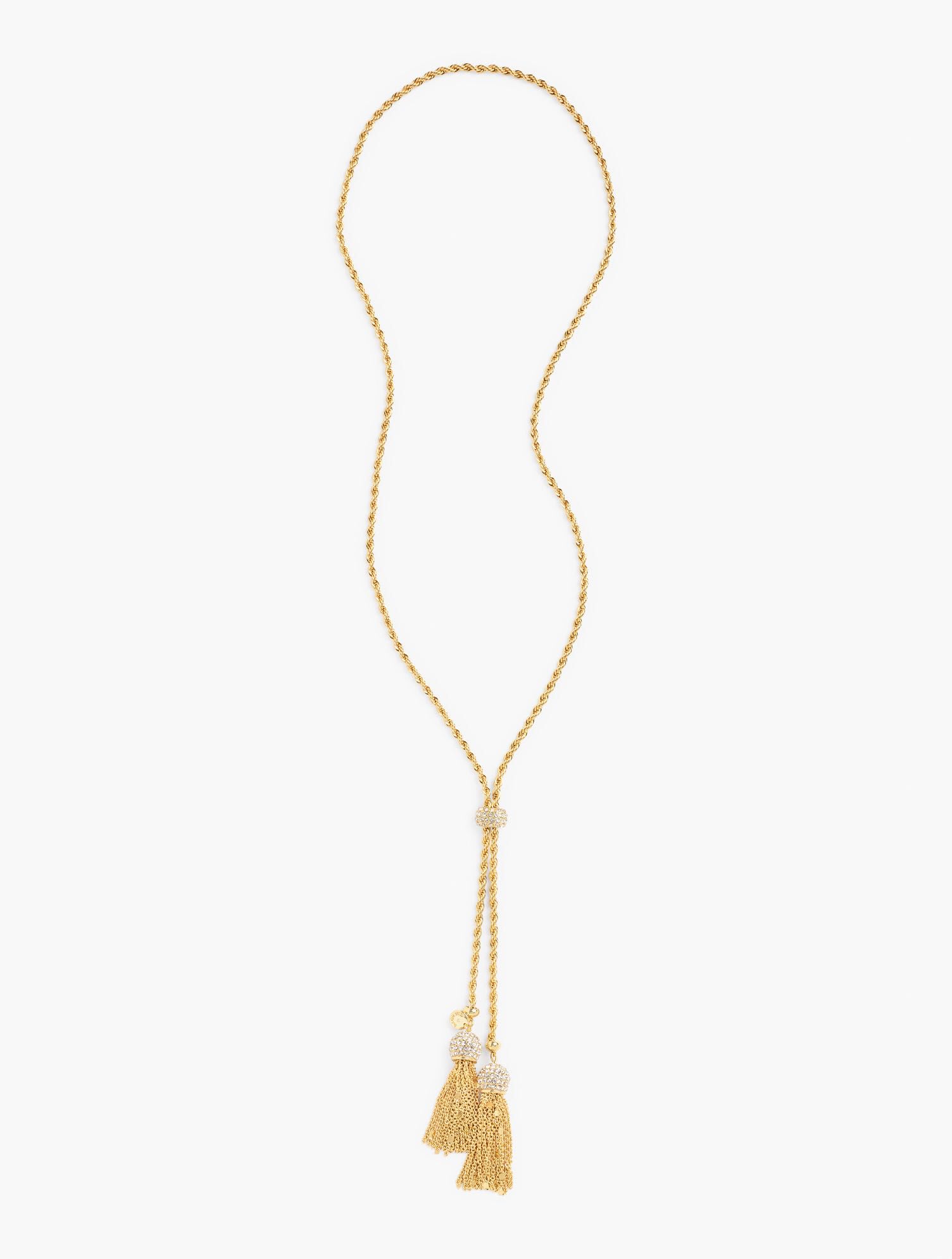 Tassel Chain Link Necklace