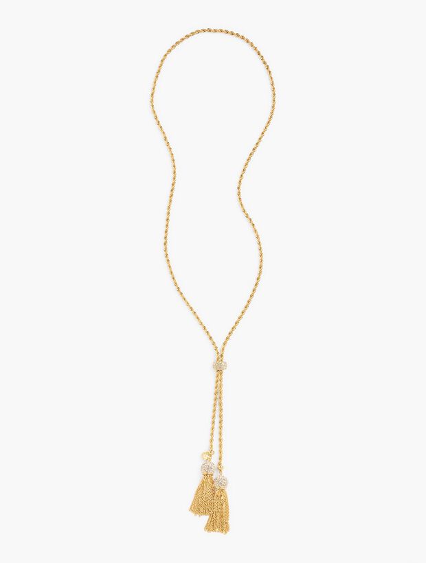 Tassel Chain Link Necklace