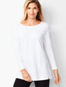 Crossback Terry Tunic