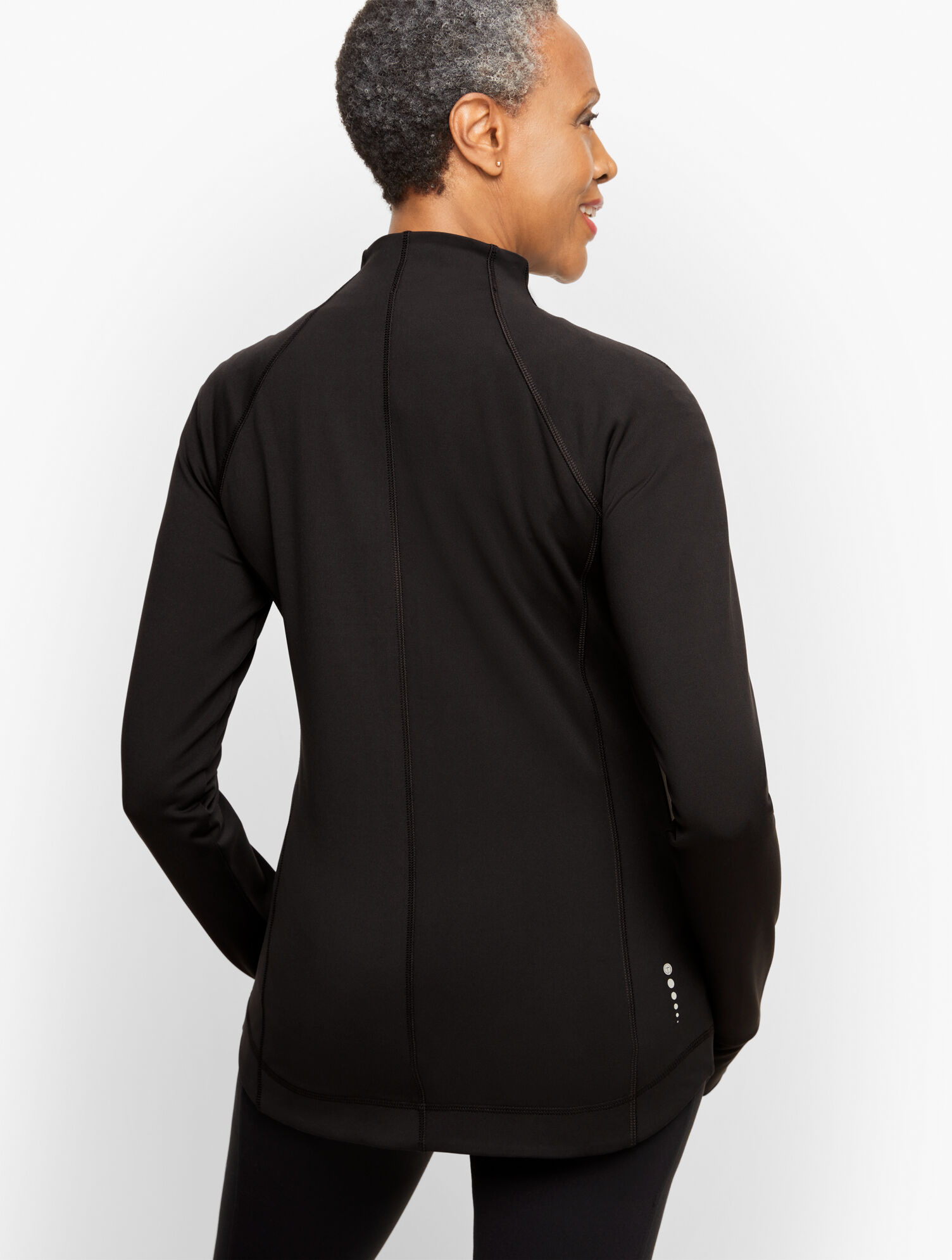 Performance Interlock Mockneck Jacket