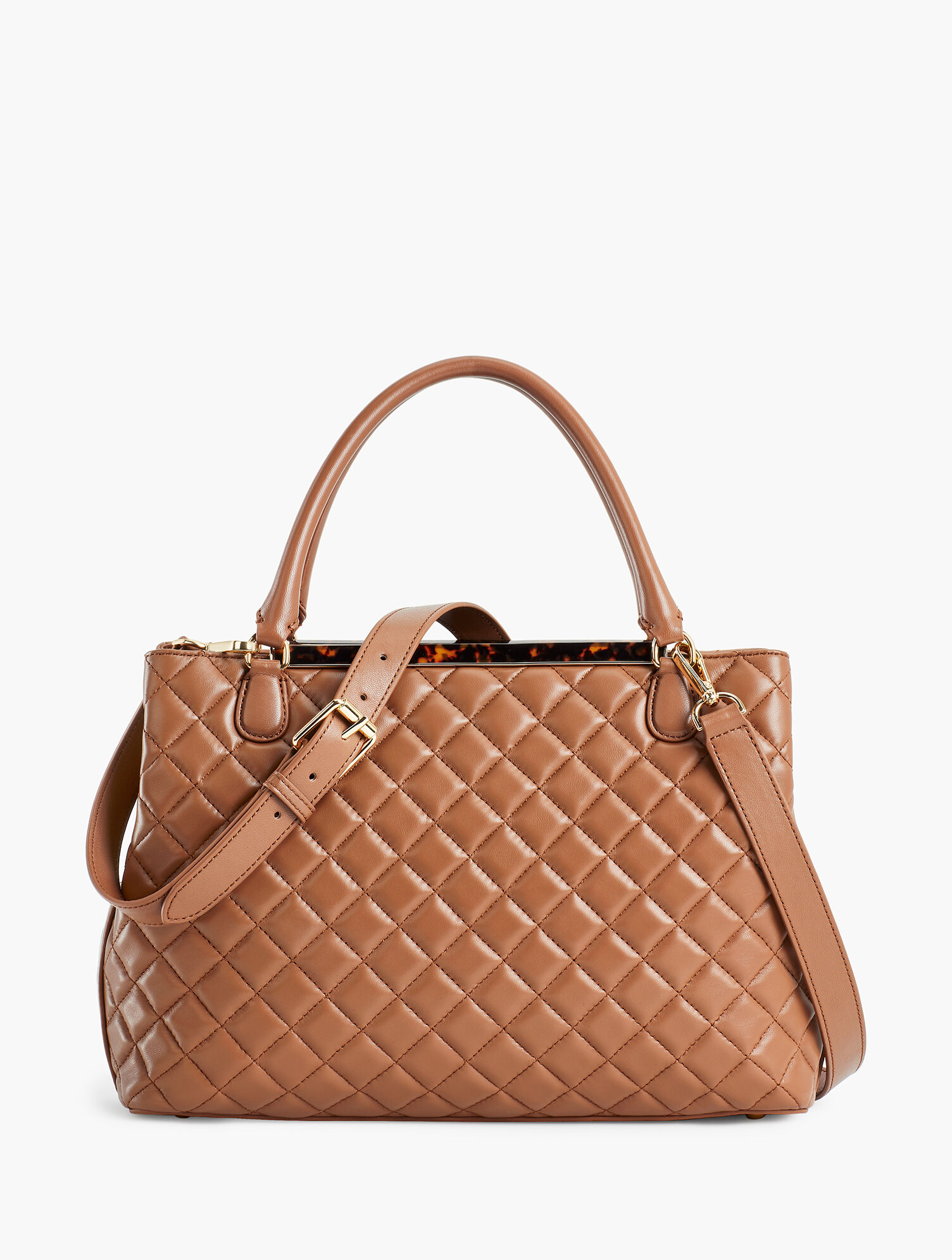 Quilted Nappa Leather Tote Bag