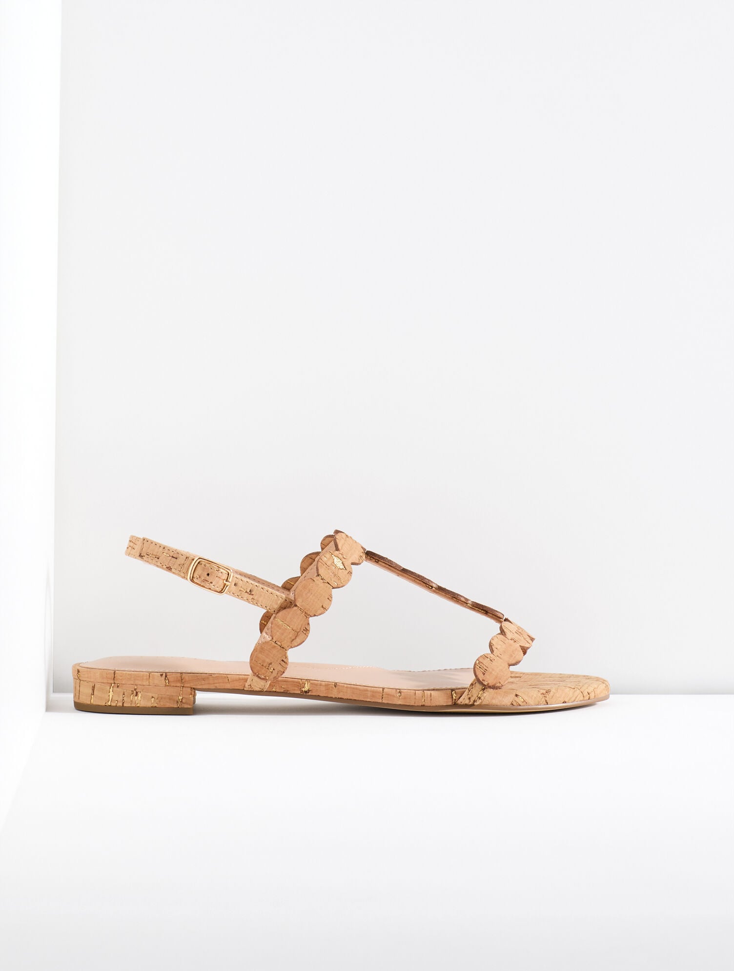 Keri Dot Cork Sandals
